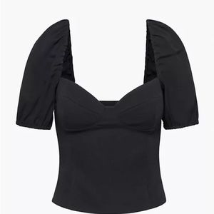 Aritzia Wilfred Novella Short Sleeve Blouse